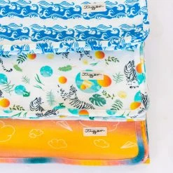 Honey Cake Tiger Patterned Baby Blanket