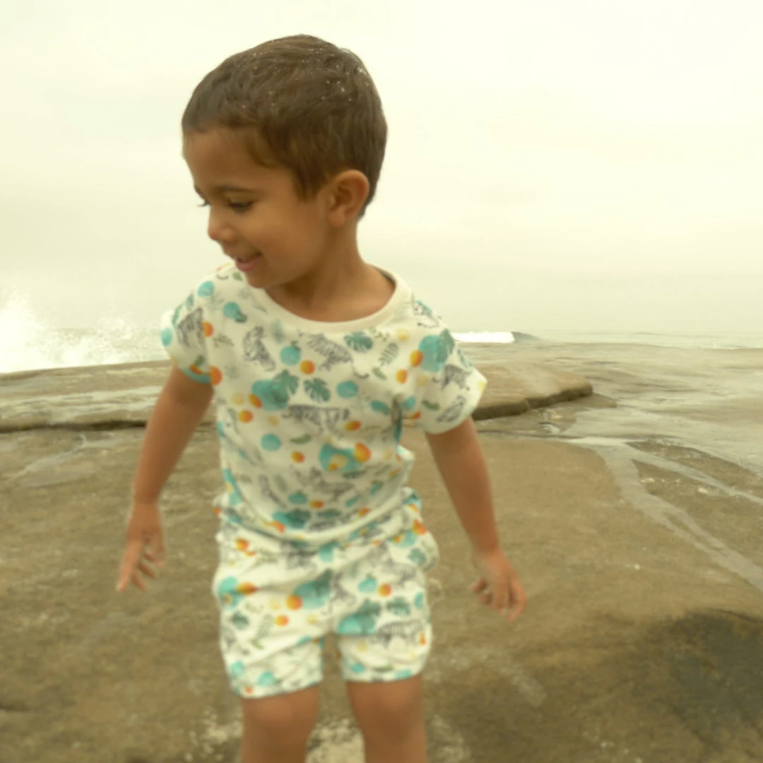 Honey Cake Tiger Kids' + Baby Kids' Magical Jungle Unisex T-Shirt 5 Honey Cake Tiger Kids' + Baby Kids' Magical Jungle Unisex T-Shirt