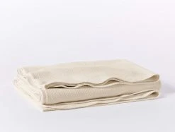 Coyuchi Honeycomb Blanket - Ivory
