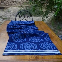 Ichcha Kitchen + Dining Honeycomb Table Runner