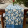 Ichcha Handcrafted Azul Table Runner