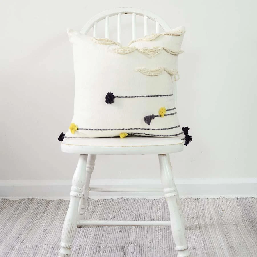 Ichcha Clouds Throw Pillow Cover 3 Ichcha Clouds Throw Pillow Cover