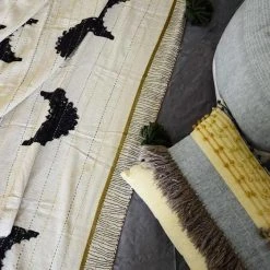 Ichcha Muchhad Throw Pillow Cover