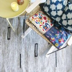 Ichcha Sunrise Dhurrie Rug Home Goods