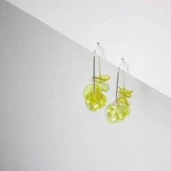 Giulia Letzi + META Jewelry Illuminating Upcycled Drop Earrings - Yellow