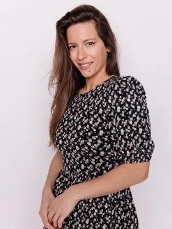 Mata Traders Special Occasion Inez Frost Bubble Sleeve Dress