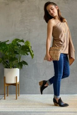 Carry Courage Inventor Cork Tablet Organizer - Natural Accessories