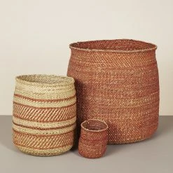 Mbare Iringa Basket - Auburn Stripe