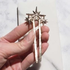 Iron Oxide Constellation Hair Pin
