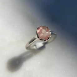 Iron Oxide Jewelry Oregon Sunstone Hex Ring