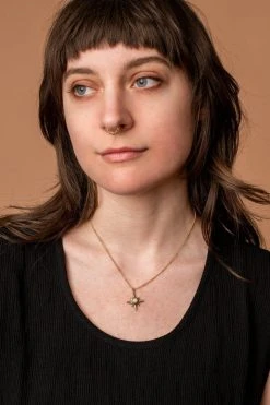 Iron Oxide Best Sellers Dainty Polaris Choker Necklace