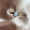 Iron Oxide Jewelry Stardust Opal Ring 1 Iron Oxide Jewelry Stardust Opal Ring