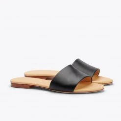 Nisolo Isla Slide Sandal - Black
