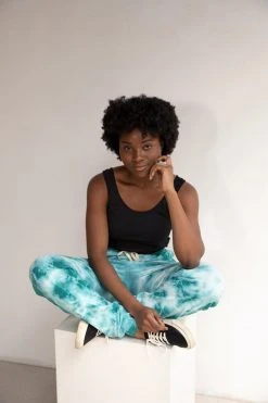 North Of West Julie Tie Dye Joggers - Atlantic 16 North Of West Julie Tie Dye Joggers - Atlantic