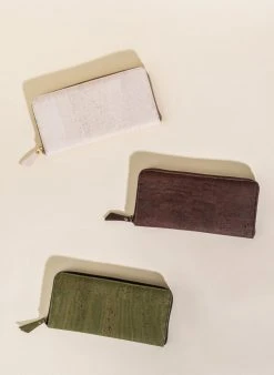 Tiradia Cork Just Right Cork Clutch Wallet Best Sellers
