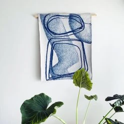 K-apostrophe Water Off Of Treasure Island Is Frigid Woven Tapestry