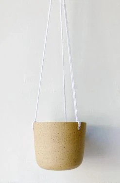 Katie Mudd Best Sellers Natural Stoneware Hanging Planter