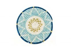 KAZI Silver Blue + Ficelle Trivet Home Goods