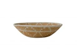 KAZI Home Goods Apricot Burst Large Round Basket