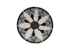 KAZI Home Goods Large Slate Hope Round Basket