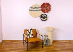 KAZI Extra Large Mod Msanii Round Basket Home Goods