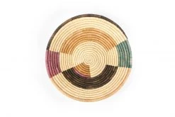 KAZI Jumbo Lilac + Neutrals Round Basket Home Goods