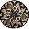 KAZI Large Black Tilda Plate Woven Wall Plate 2 KAZI Large Black Tilda Plate Woven Wall Plate