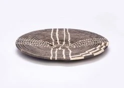 KAZI Home Goods Large Cocoa Sanaa Woven Wall Plate
