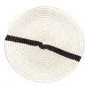 KAZI Home Goods Extra Large Black + White Modern Woven Wall Plate 2 KAZI Home Goods Extra Large Black + White Modern Woven Wall Plate