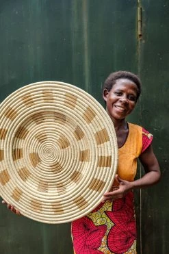 KAZI Natural Geo Extra Large Wall Plate