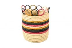 KAZI Medium Mod Rainbow Hooped Planter