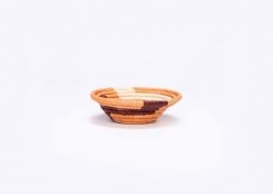 KAZI Small Amber Msanii Round Basket 8 KAZI Small Amber Msanii Round Basket