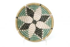 KAZI Home Goods Small Bayou Hope Round Basket