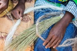 KAZI Small Cool Nusu Round Basket