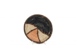 KAZI Small Peach Soleil Round Basket