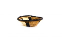 KAZI Home Goods Small Repulika Brown Round Basket