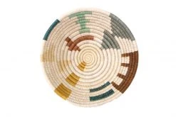 KAZI Small Shades Of Sand Mtoto Round Basket