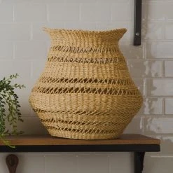 KAZI All Natural Lace Vase II Home Goods