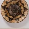KAZI Home Goods Banana Bark And Raffia Jumbo Wall Bowl