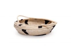 KAZI Black Spotted Storage Basket