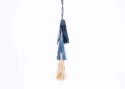 KAZI Fair Trade Blue Tassels Ornament