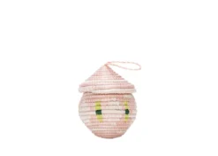 KAZI Blush Egg Shaped Box Ornament