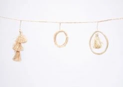 KAZI Bold All Natural Shapes Garland Home Goods