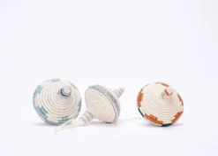 KAZI Diamond Shape Silver Metallic Ornament