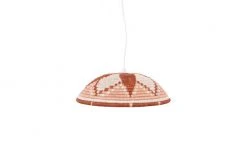 KAZI Dusty Peach Lamp Pendant - Large Home Goods