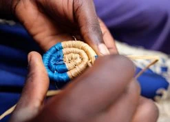 KAZI Dusty Peach Nyota Coasters Home Goods