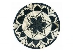 KAZI Extra Large Black + White Ikaze Basket Home Goods