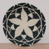 KAZI Extra Large Black + White Kwizera Wall Basket Home Goods