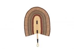 KAZI Extra Large Brown Fan Home Goods