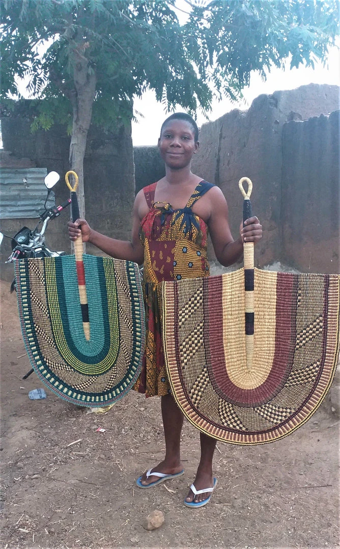 KAZI Extra Large Brown Fan Home Goods 4 KAZI Extra Large Brown Fan Home Goods